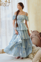 Bluebell Dream Layered Long Dress