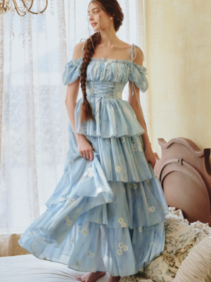 Bluebell Dream Layered Long Dress 2