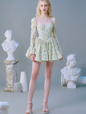 Enchanted Lace Short Dress