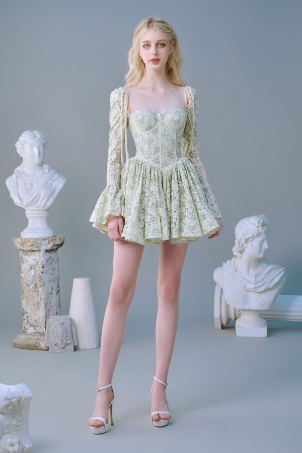 Enchanted Lace Short Dress