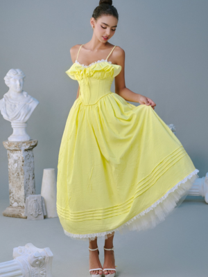 Sunshine Delight Long Dress